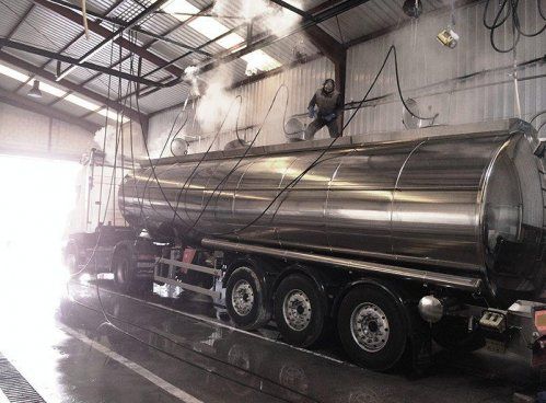 Lavadero de cisternas para rutas que pasan por Zaragoza